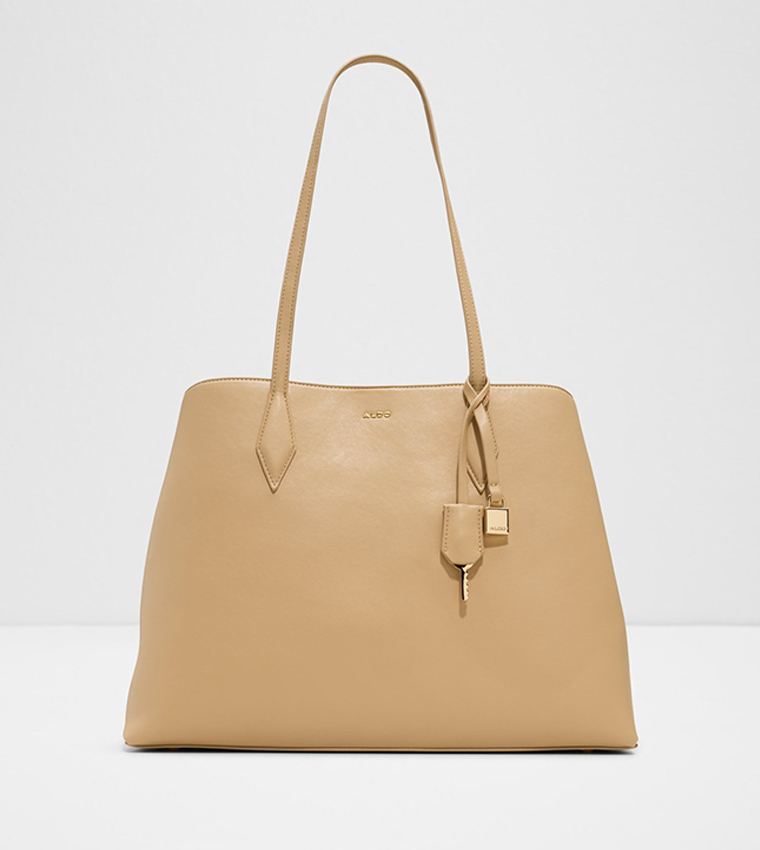 MAELA Textured Tote Bag