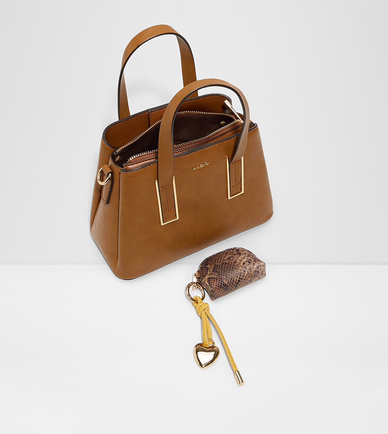 MAELIA Textured Satchel Bag