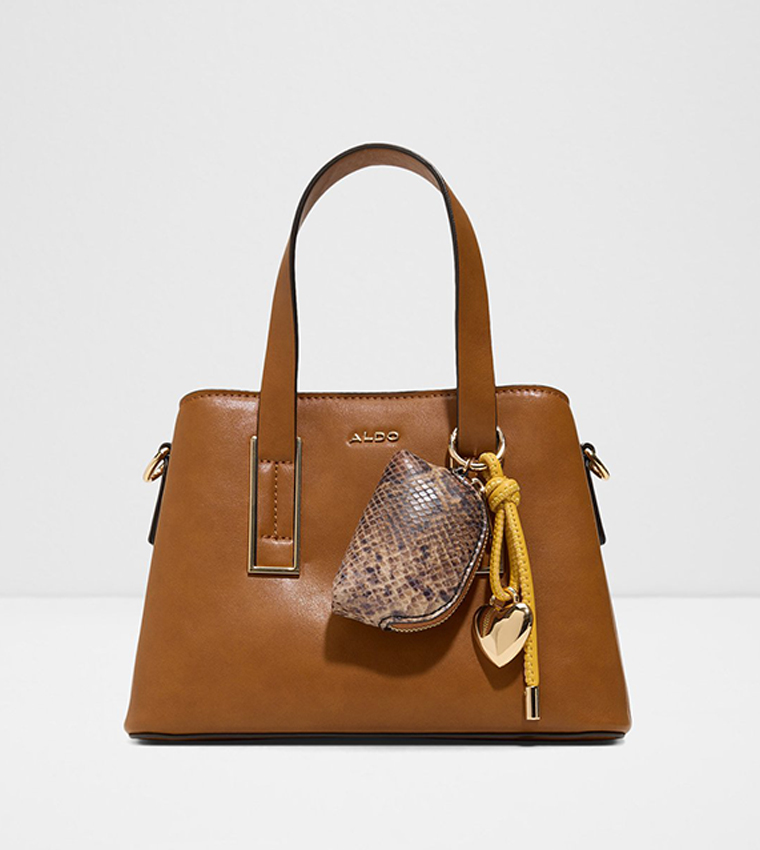 MAELIA Textured Satchel Bag