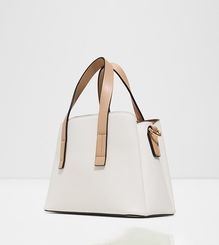 MAELIA Textured Satchel Bag