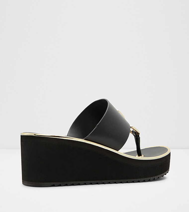 MAESLLAN T-Strap Platform Sandals