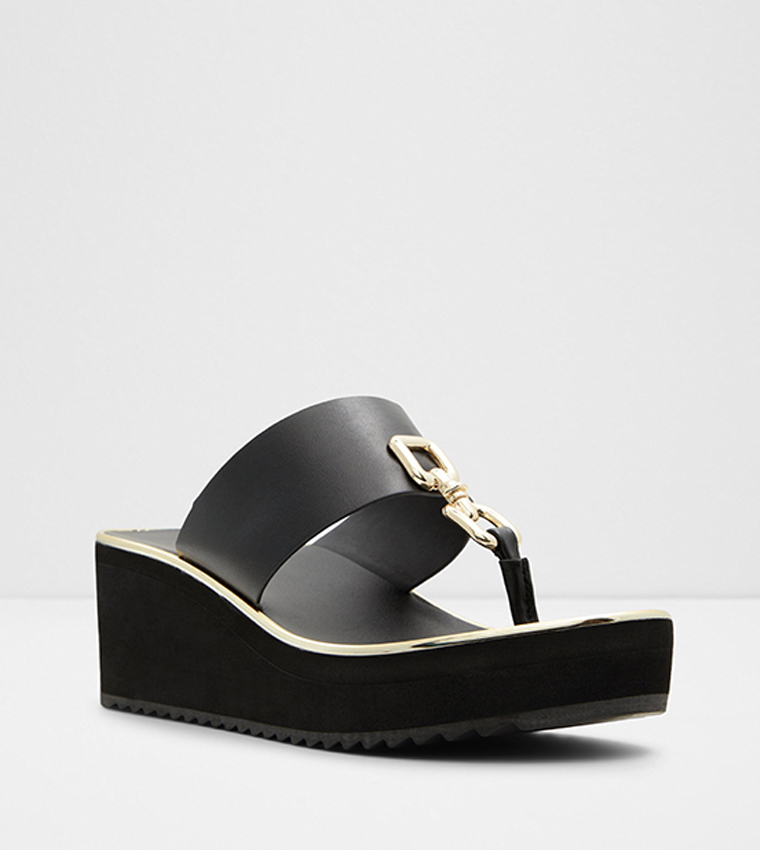 MAESLLAN T-Strap Platform Sandals