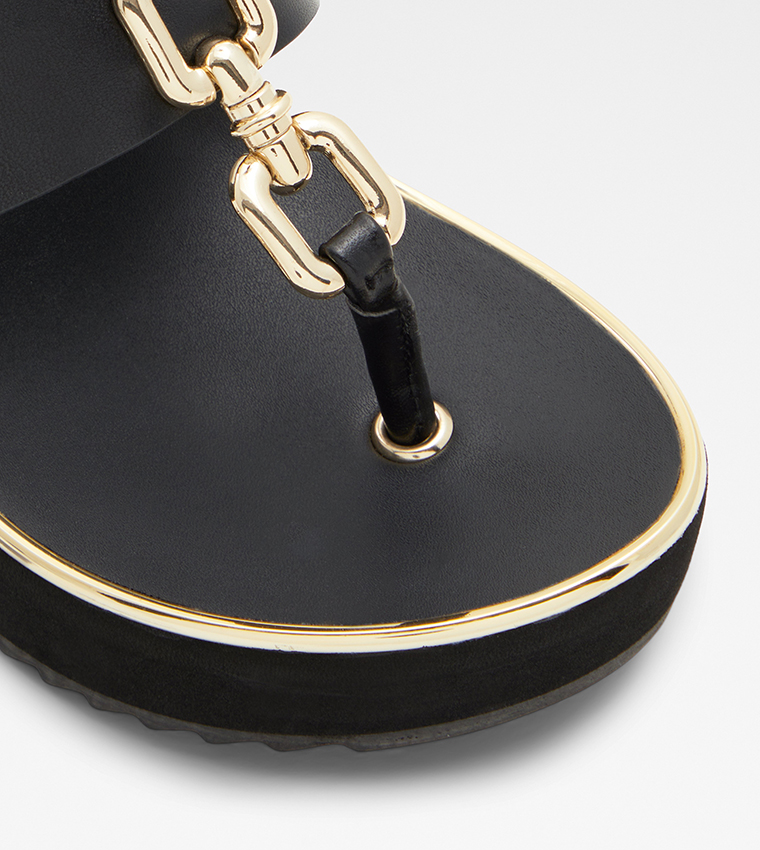MAESLLAN T-Strap Platform Sandals