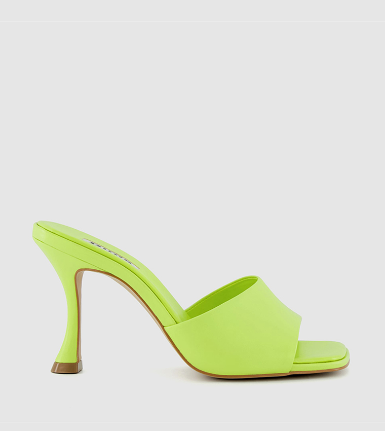 MAGAZINE Square Toe Heel Sandals