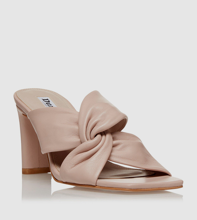 MAGNET Twist Knot Heeled Sandals