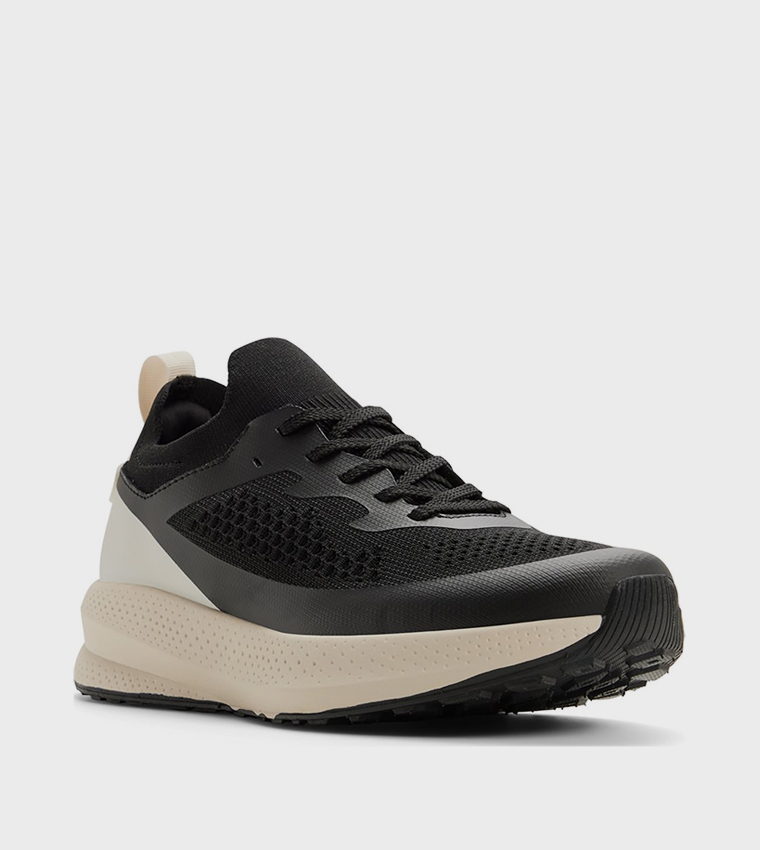 MAIKO Color Block Lace-Up Running Shoes