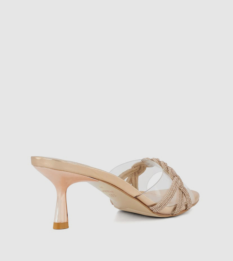 MAISIE Braided Detail Heeled Sandals
