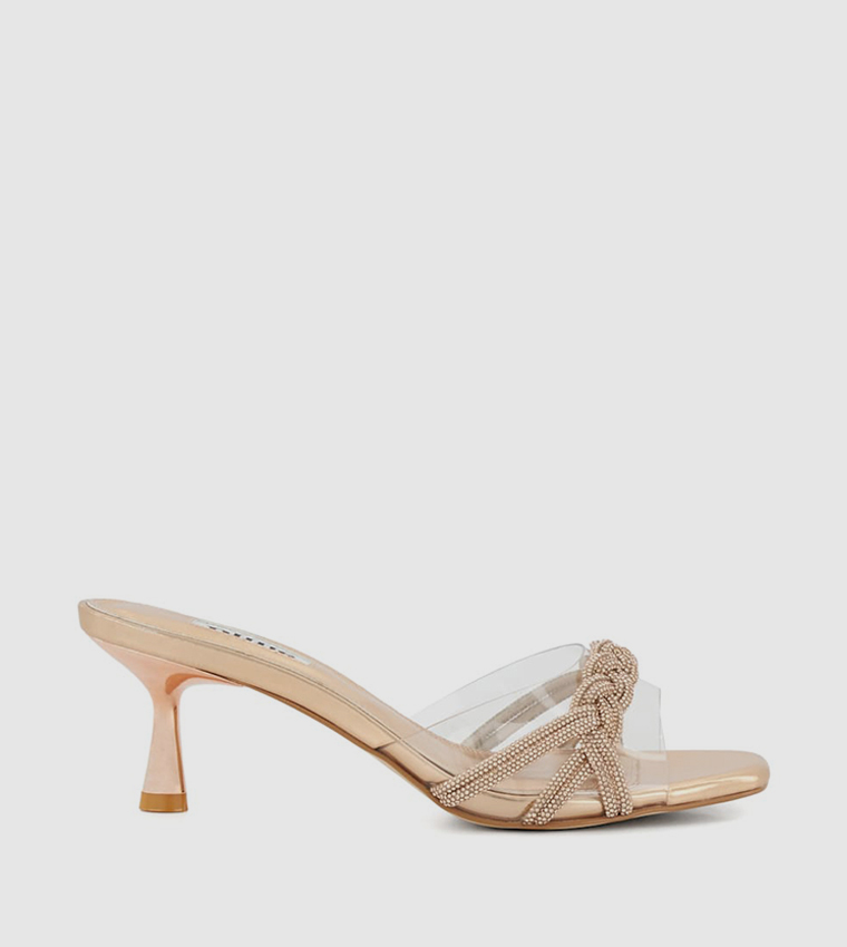 MAISIE Braided Detail Heeled Sandals