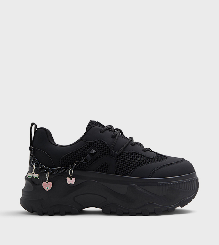 MAJORRR Charm Embellished Platform Sneakers