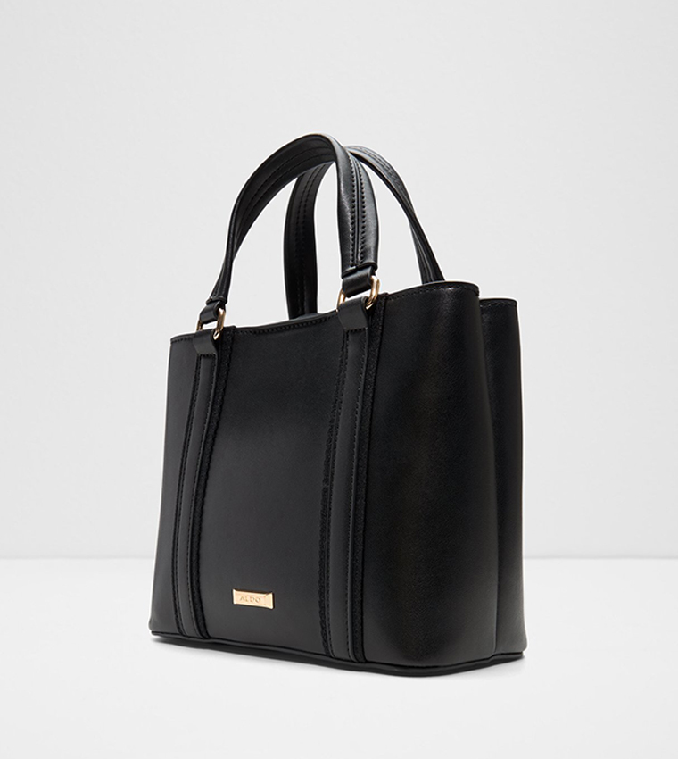 MALEAH Textured Mini Satchel Bag