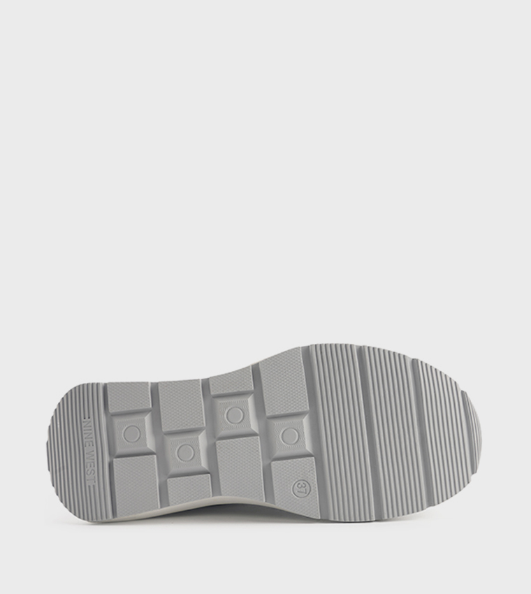 MALIA Metallic Lace-Up Sneakers