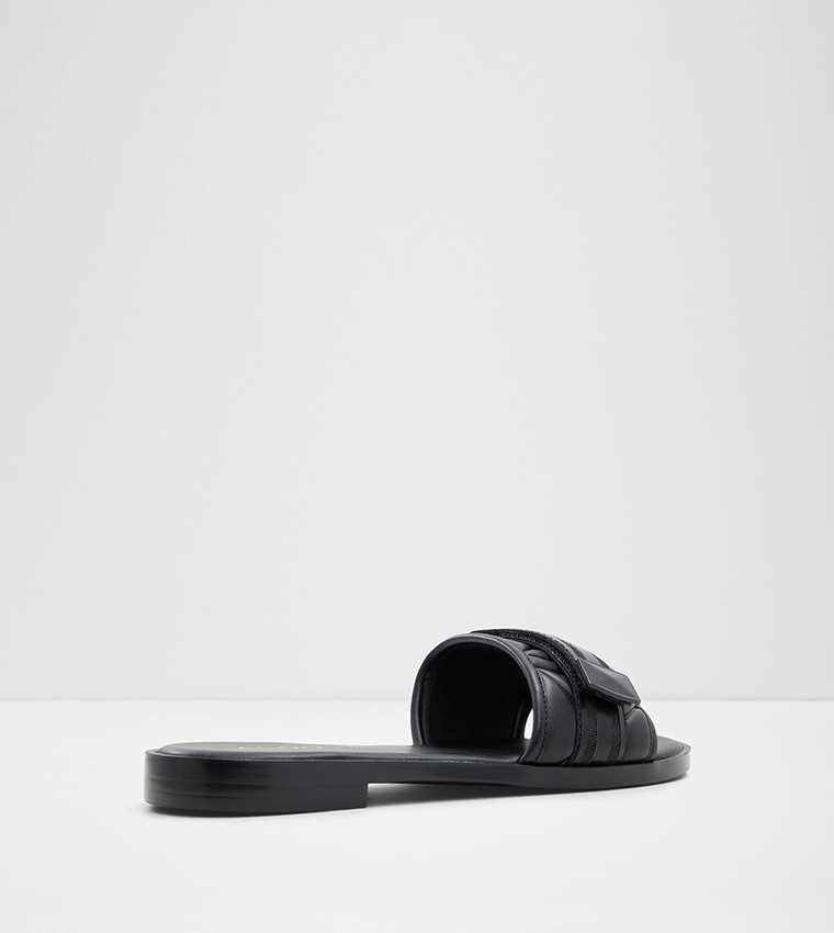 Aldo slides with fur sales
