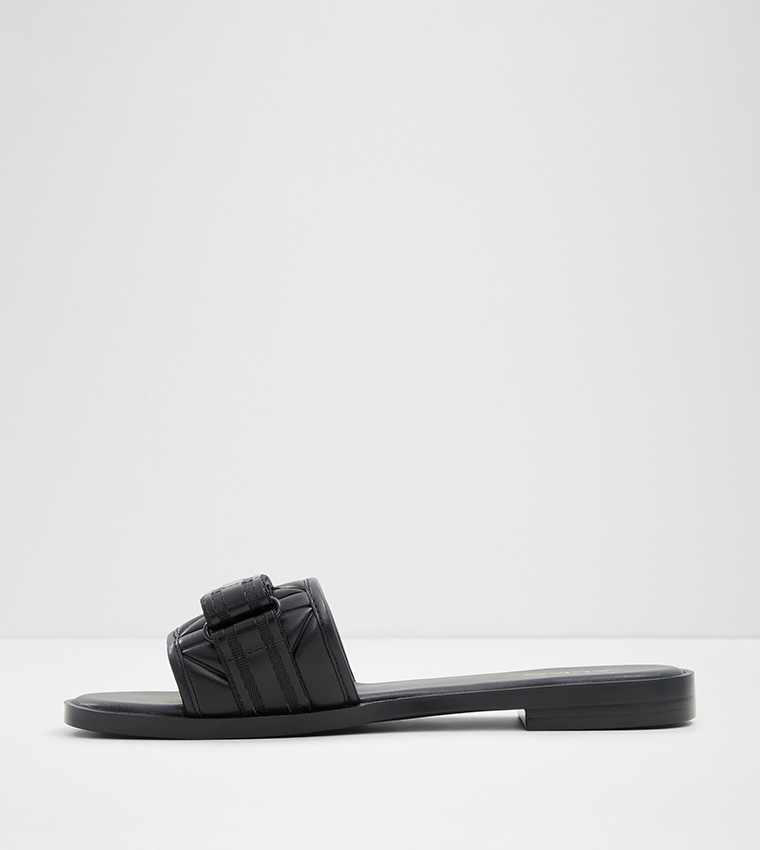 MANA Quilted Slide Sandals