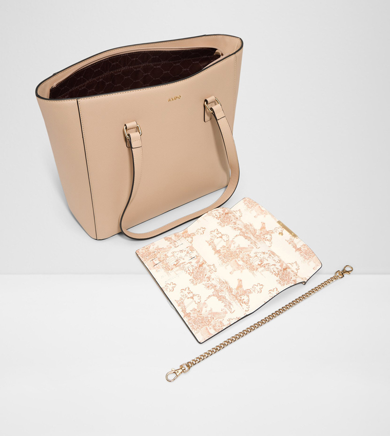 MANERELDEN Chain Detail Tote Bag