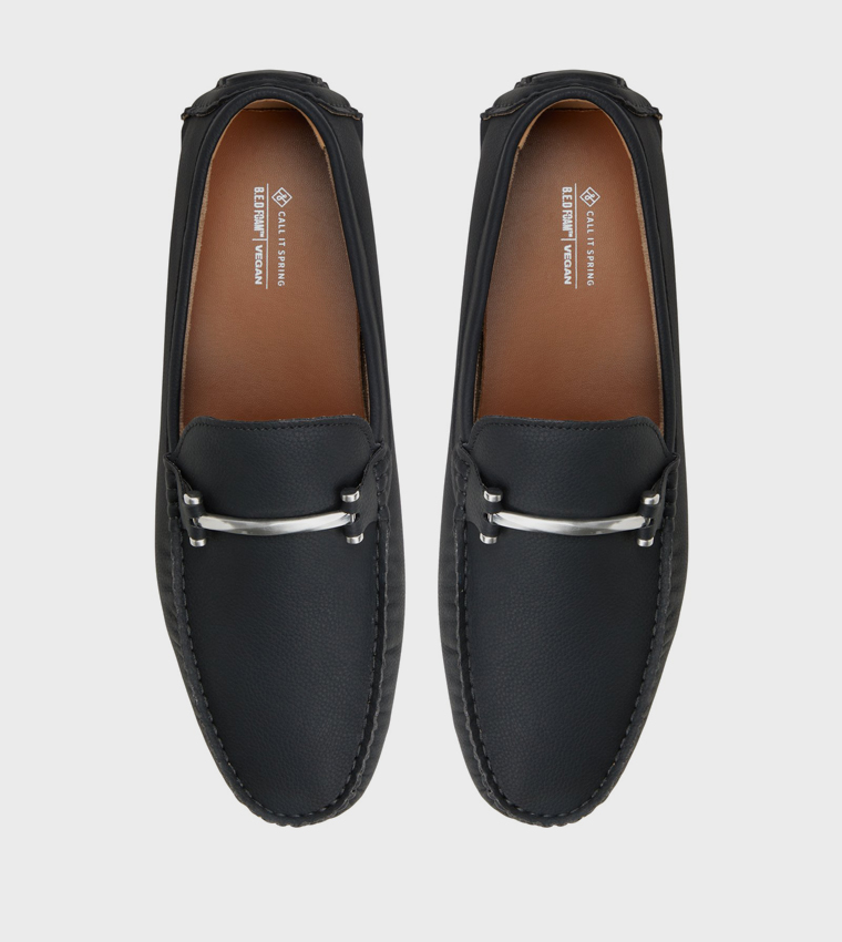 MANSELL Metal Accent Loafers