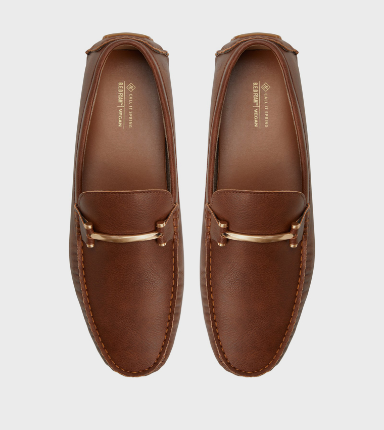 MANSELL Metal Accent Loafers