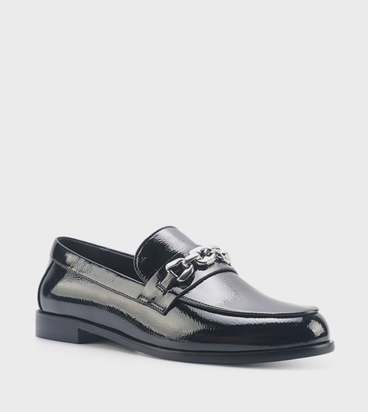 MARAN Metal Chain Detail Loafers