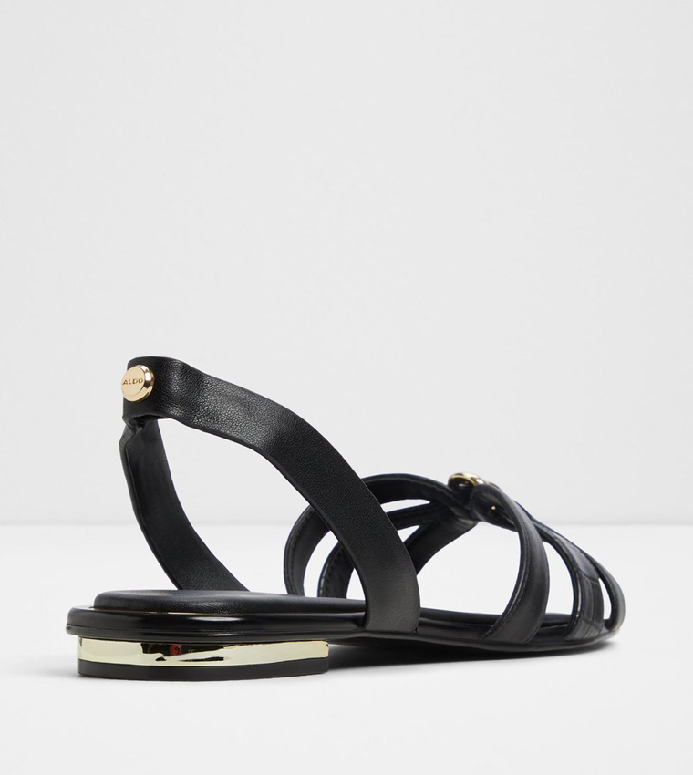 MARASSITA Metal Accent Flat Sandals