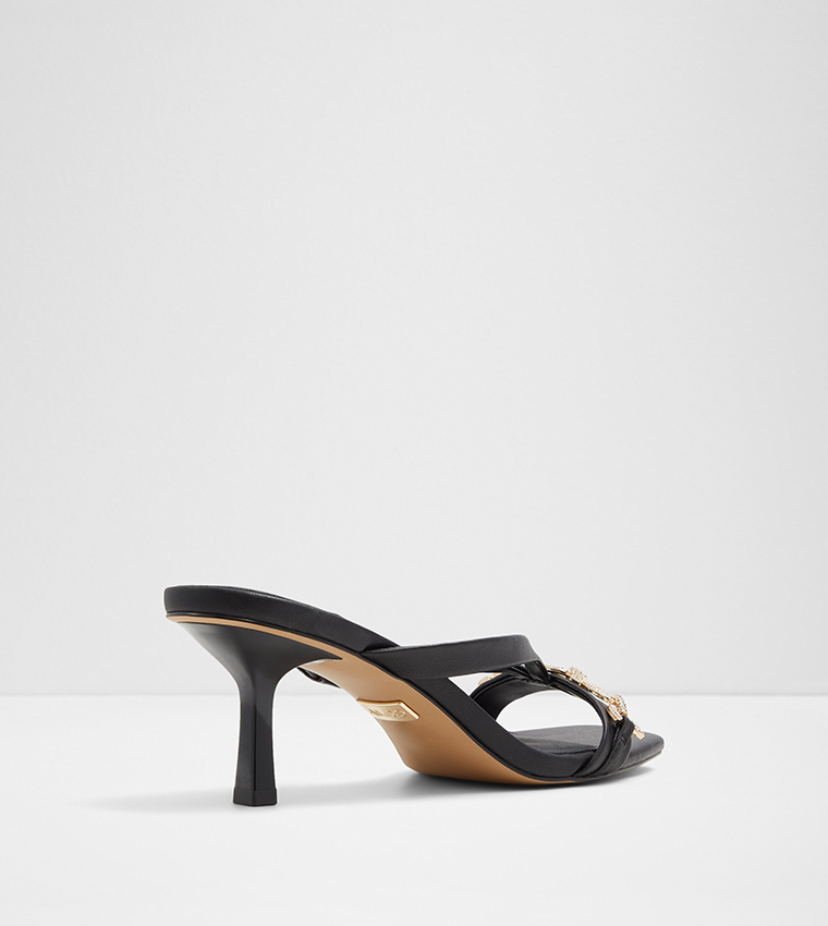 MARCELLINE Embellished Heel Sandals