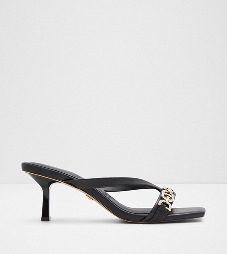 MARCELLINE Embellished Heel Sandals