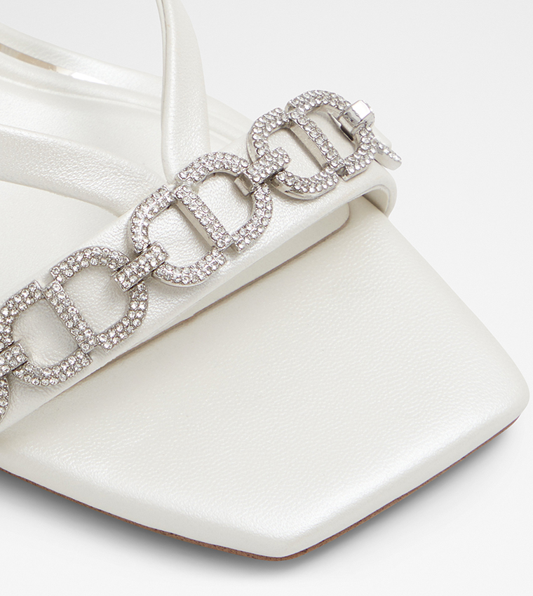 MARCELLINE Embellished Heel Sandals