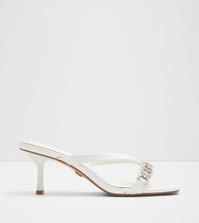 MARCELLINE Embellished Heel Sandals