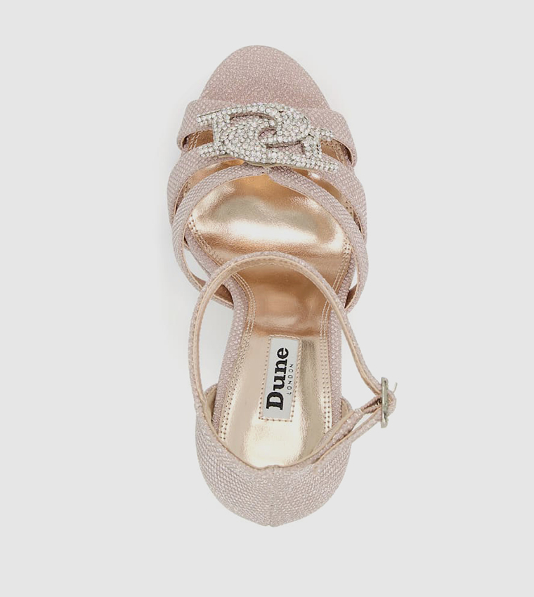 Dune diamante outlet sandals