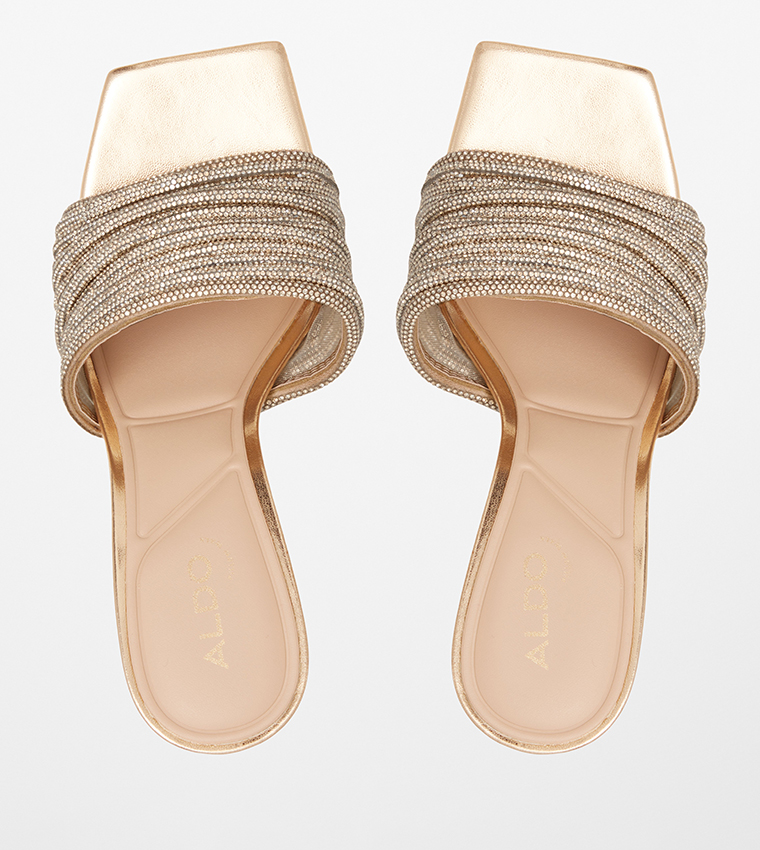 MARIELLE Embellished Heel Sandals