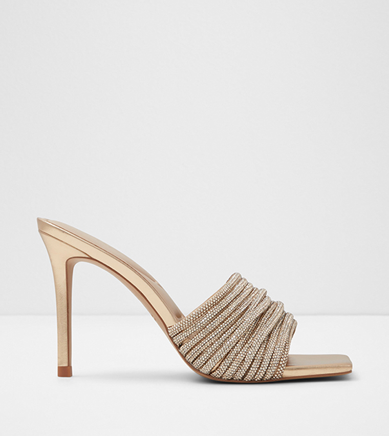 MARIELLE Embellished Heel Sandals