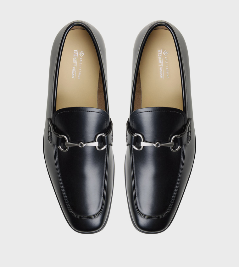 MARNER Metal Accent Slip-On Formal Shoes