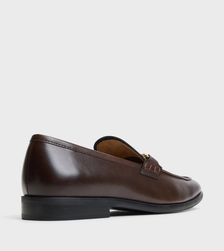 MARNER Metal Accent Slip-On Formal Shoes