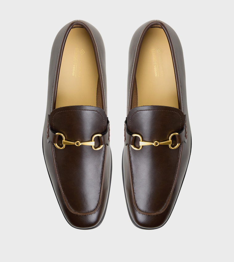 MARNER Metal Accent Slip-On Formal Shoes