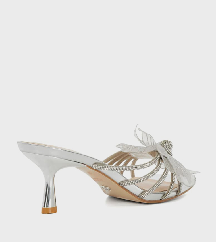 MARSEE Appliqued Heeled Sandals