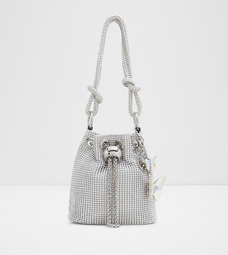 MARVELABFLY Embellished Bucket Bag