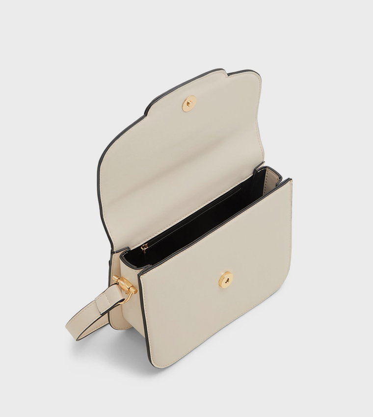 MARYJANE Snap Closure Crossbody Bag