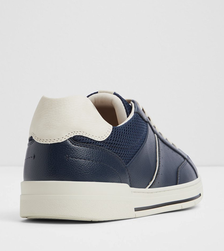 MATCHPOINT Contrast Detail Lace-Up Sneakers