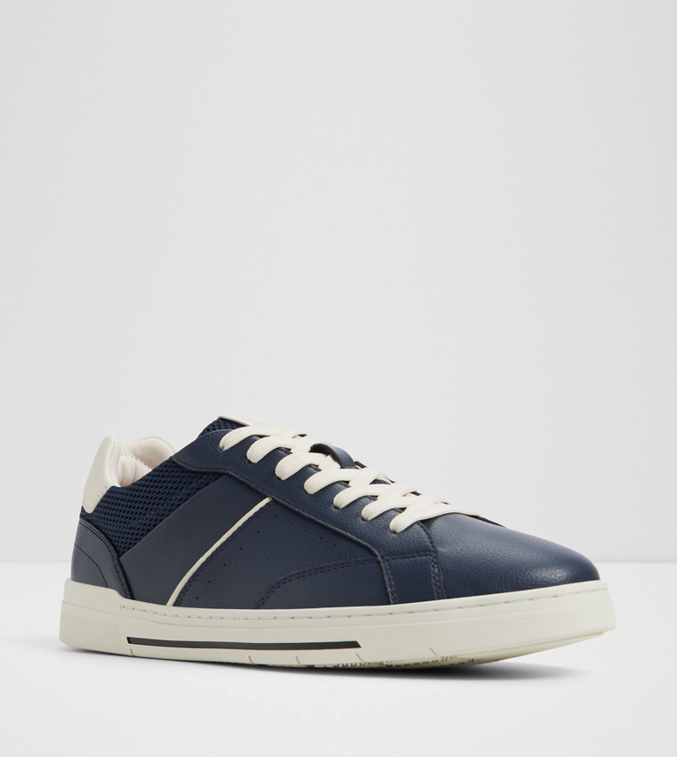 MATCHPOINT Contrast Detail Lace-Up Sneakers