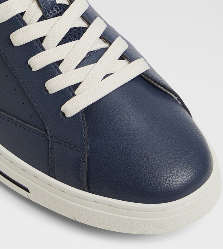 MATCHPOINT Contrast Detail Lace-Up Sneakers