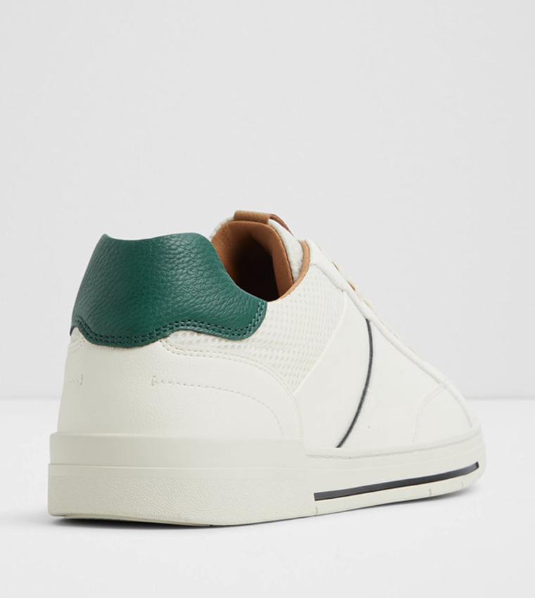 MATCHPOINT Contrast Detail Lace-Up Sneakers