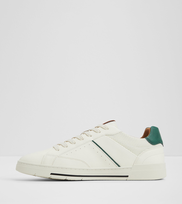 MATCHPOINT Contrast Detail Lace-Up Sneakers