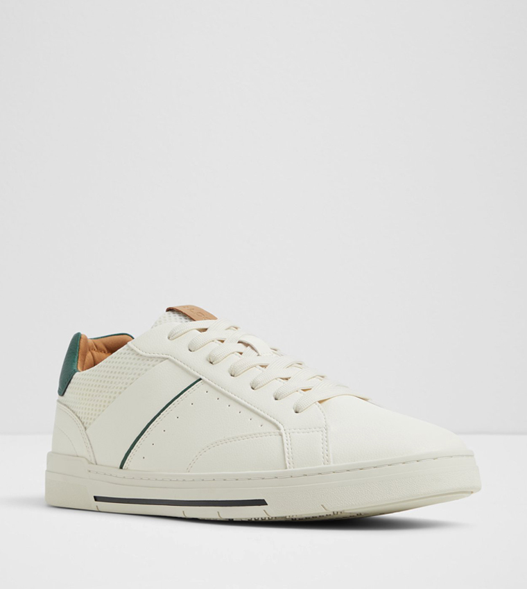 MATCHPOINT Contrast Detail Lace-Up Sneakers