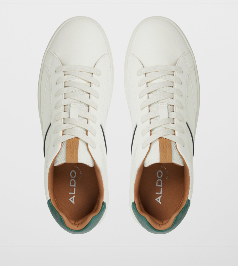 MATCHPOINT Contrast Detail Lace-Up Sneakers