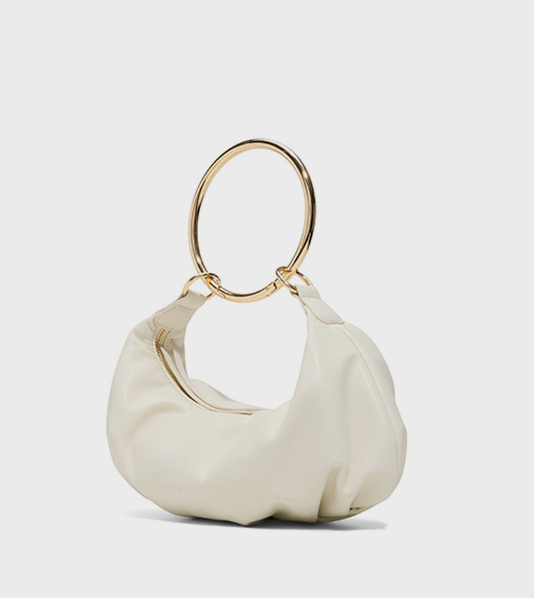 MATILDAA Textured Clutch Bag