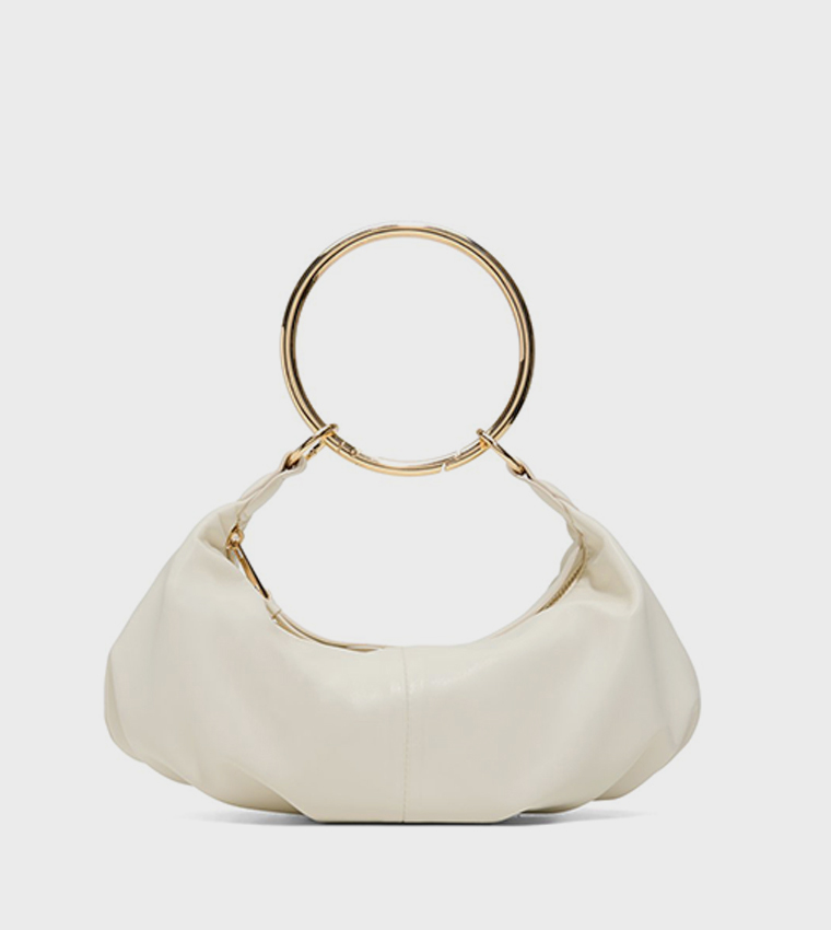 MATILDAA Textured Clutch Bag