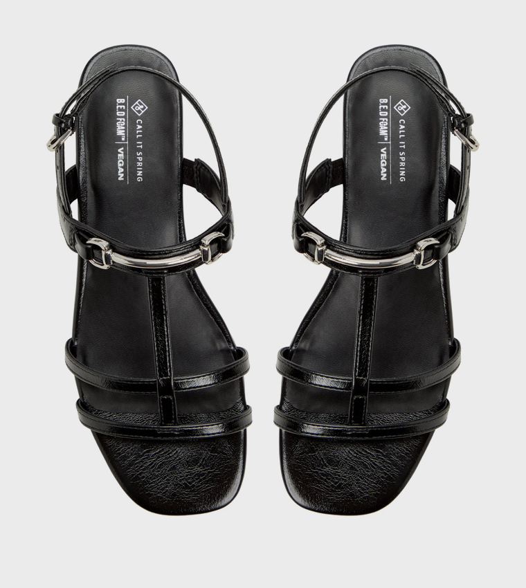 MATTEA Slingback Low Heel Sandals