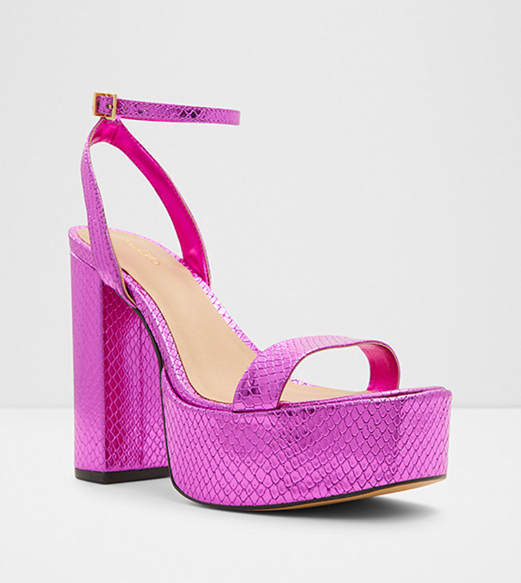 MATYLDA Ankle Strap Platform Heel Sandals