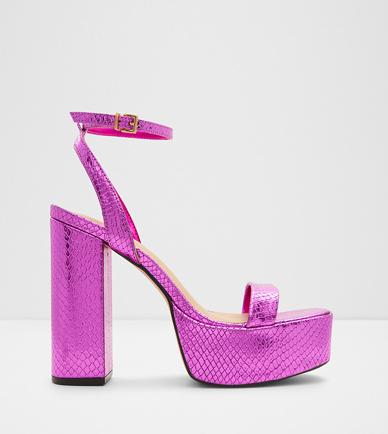 MATYLDA Ankle Strap Platform Heel Sandals