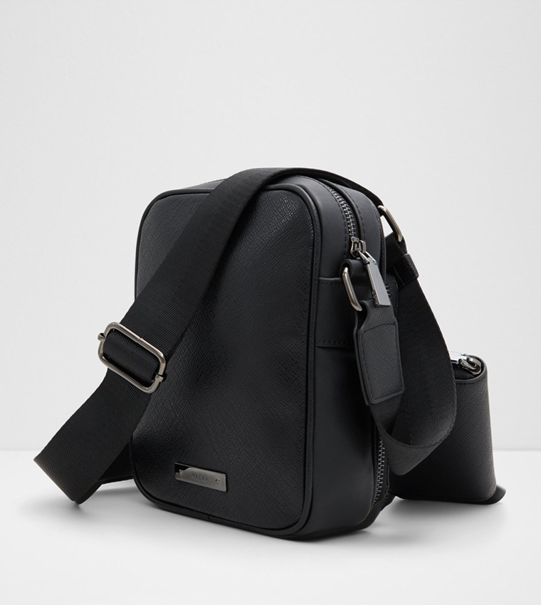 MAXIMILIAN Monogram Reporter Bag with Coin Pouch
