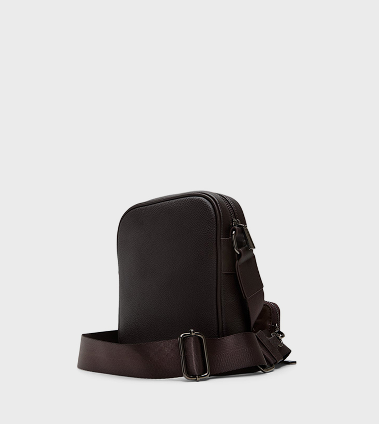 MAXIMILIAN Textured Crossbody Bag