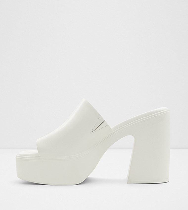 MAYSEE Block Heel Platform Sandals